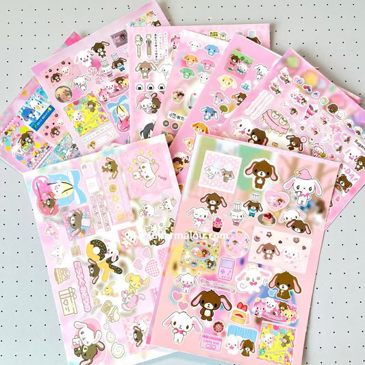 8 Sheets Sugarbunnies Stickers