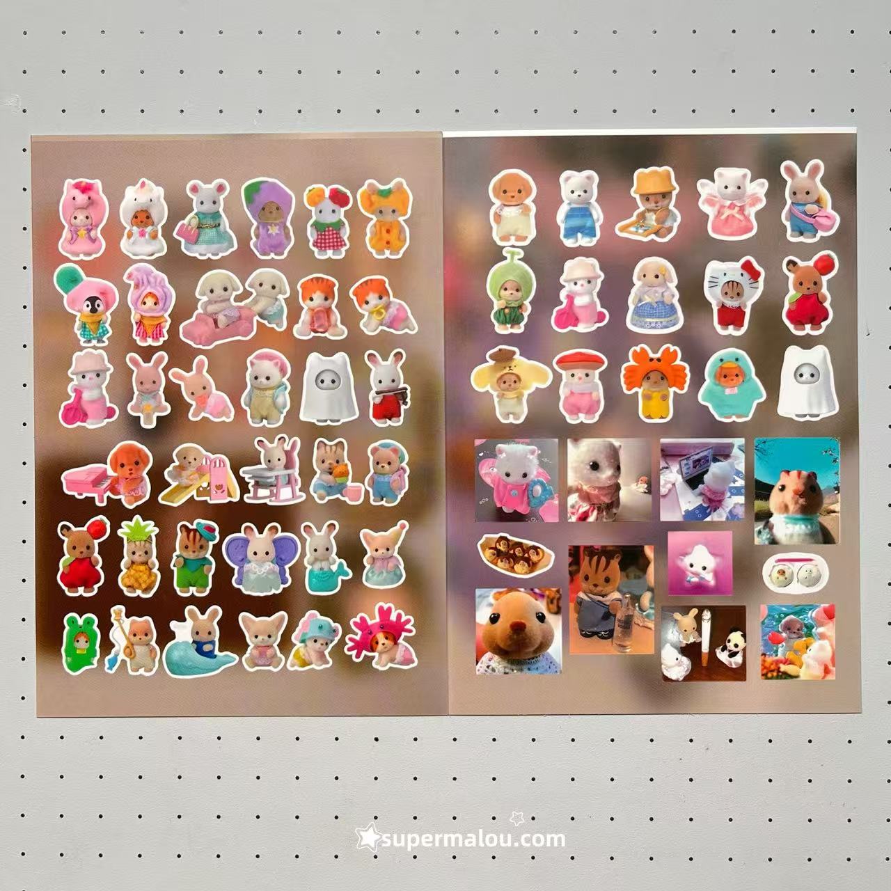 8 Sheets Sylvanian Families Stickers