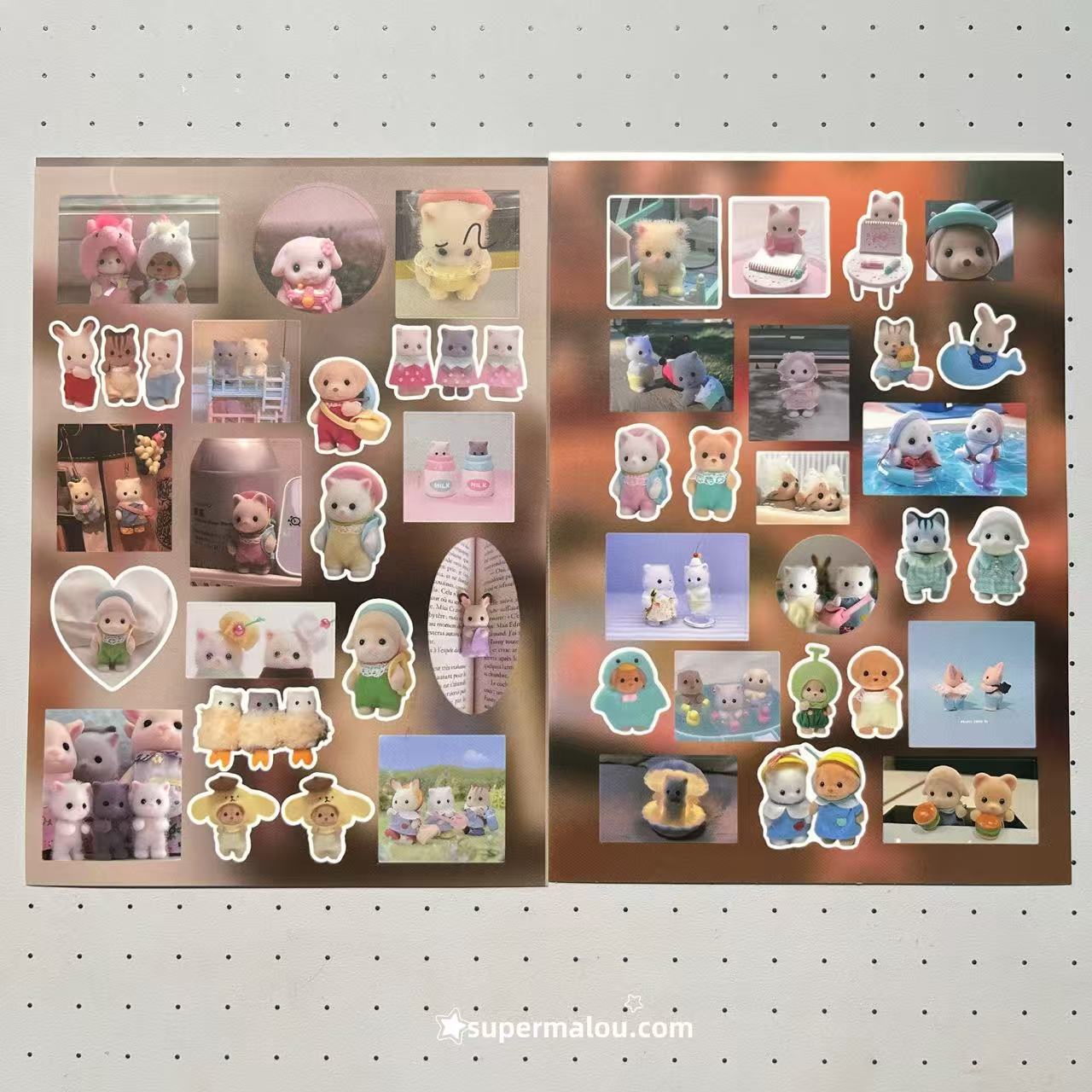 8 Sheets Sylvanian Families Stickers