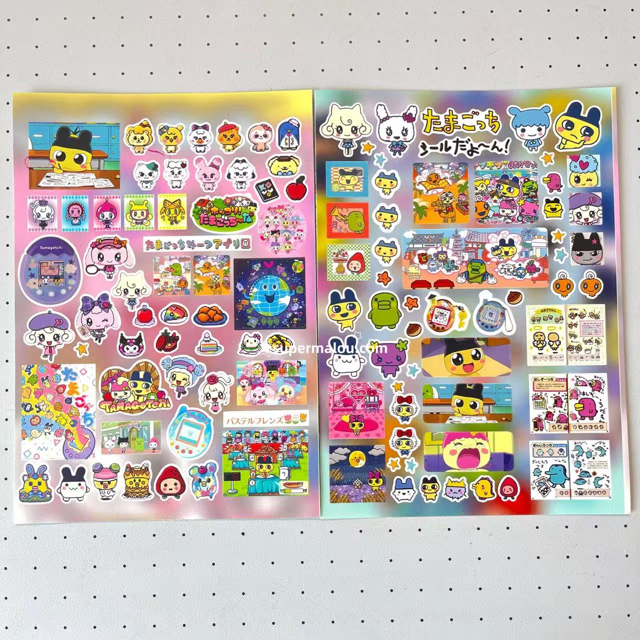 8 Sheets Tamagotchi Stickers
