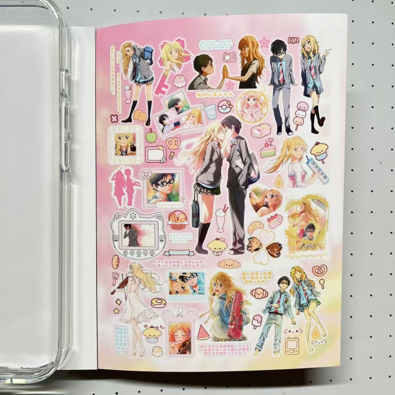 【Limited Edition 12】Chronicle Of Time's Love Sticker Book Handmade Sticker Phone Case