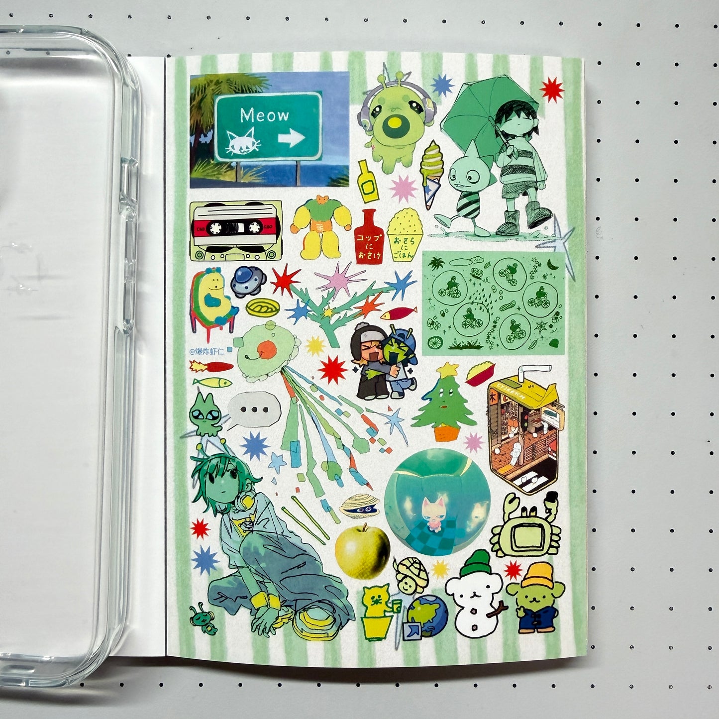 【Limited Edition 13】Soul Resonance Sticker Book Handmade Sticker Phone Case