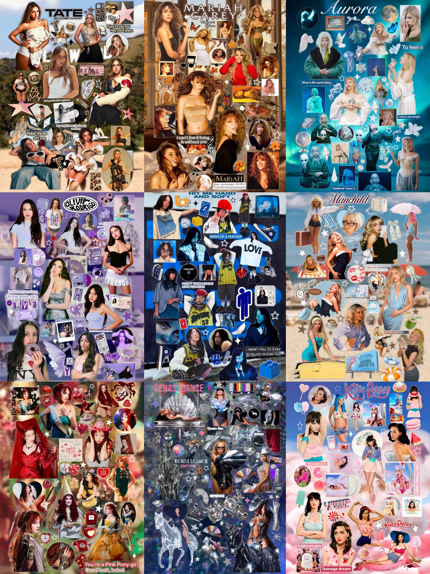 【Pre-Order】30Pages Diva Sticker Book