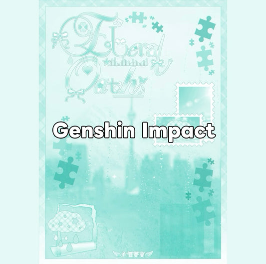 【Pre-Order】50Pages Genshin Impact Sticker Book