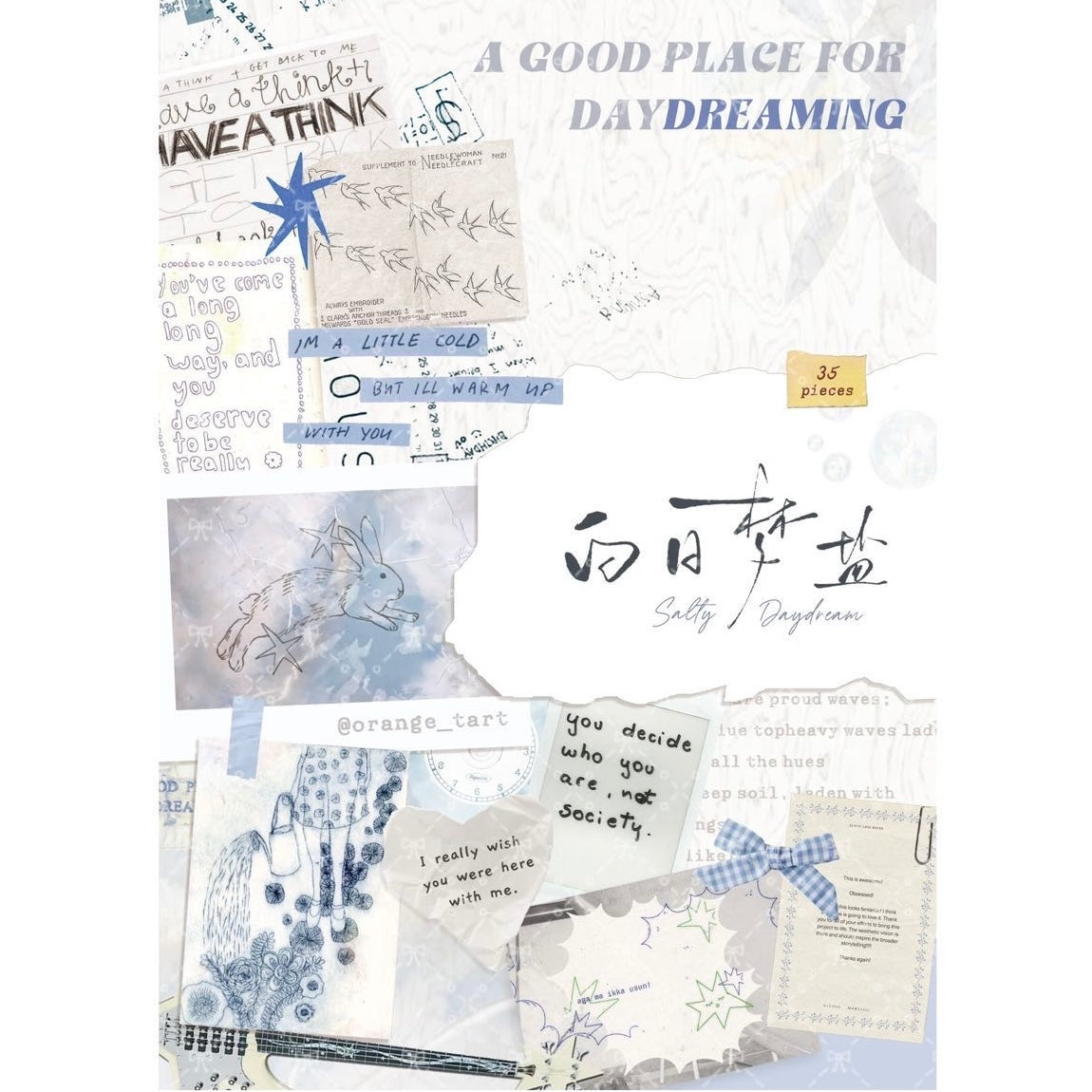 【Pre-Order】35Pages Salty Daydream Sticker Book