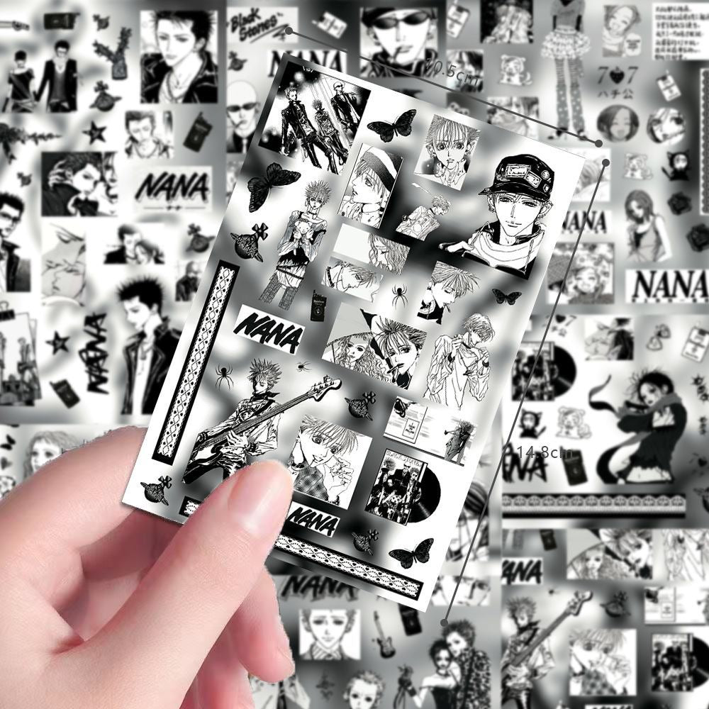 8 Sheets NANA‌ Stickers