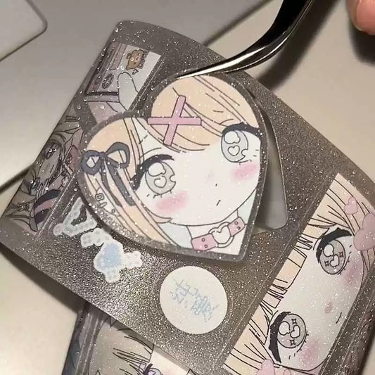 【Limited Edition】13.78inches Denpa Girl Sticker Roll