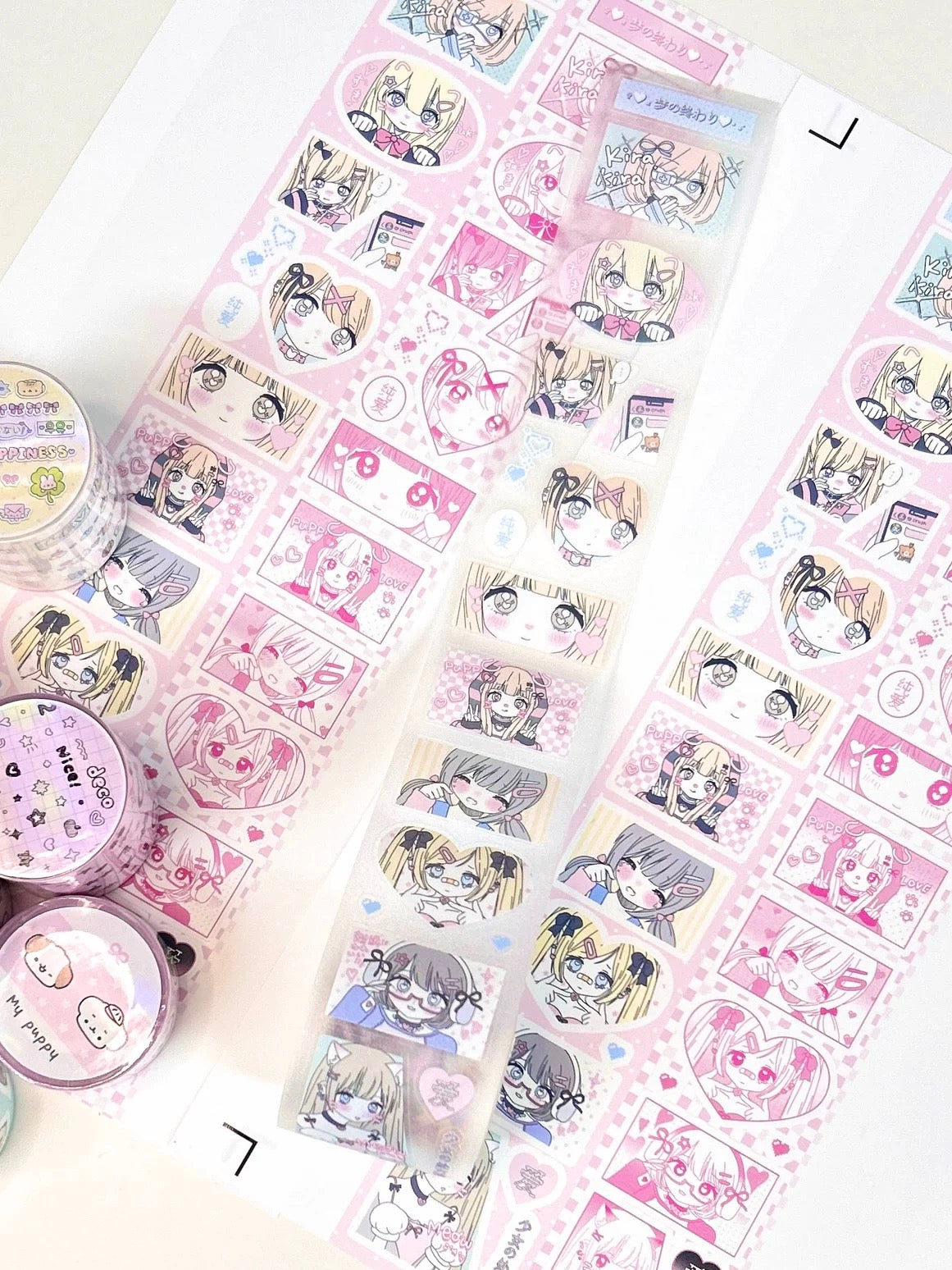 【Limited Edition】13.78inches Denpa Girl Sticker Roll