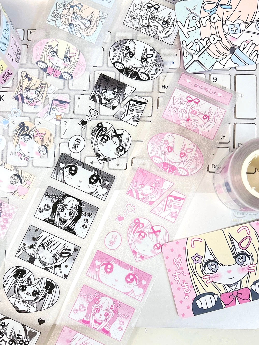 【Limited Edition】13.78inches Denpa Girl Sticker Roll