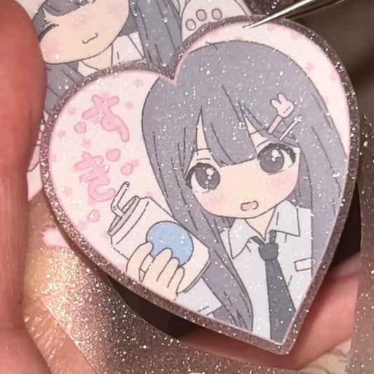 【Limited Edition】 13.78inches Seifuku Girl Sticker Roll