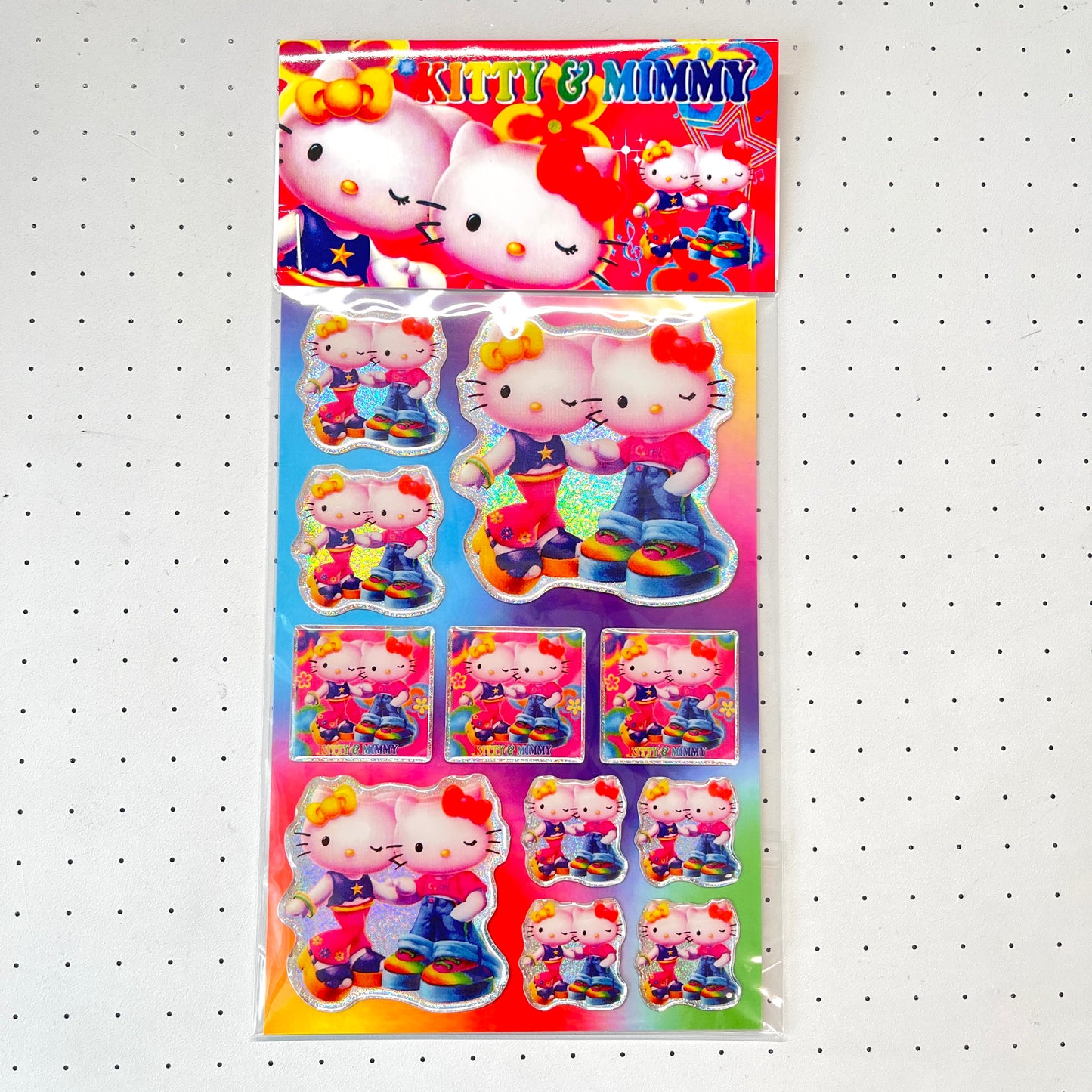 Rock Hello Kitty Cute 3D Dispensing Stickers