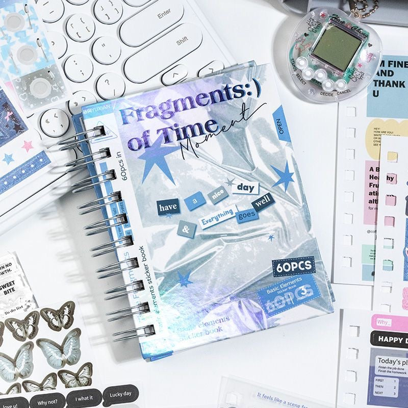 60Pages Fragments Of Time Sticker Book