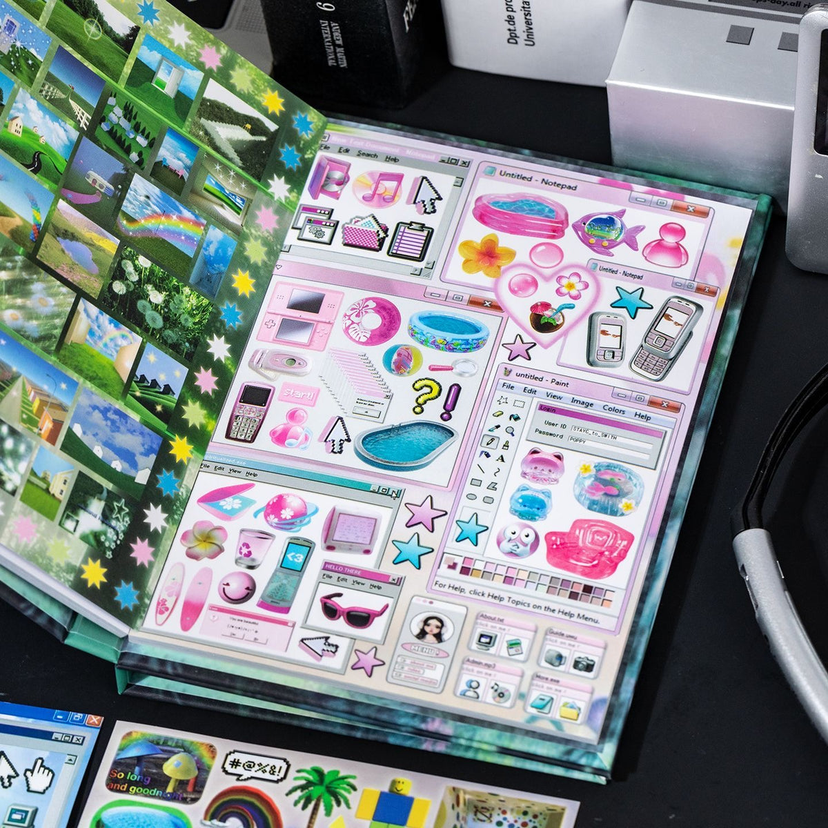 Epoch Of Blur Sticker Book