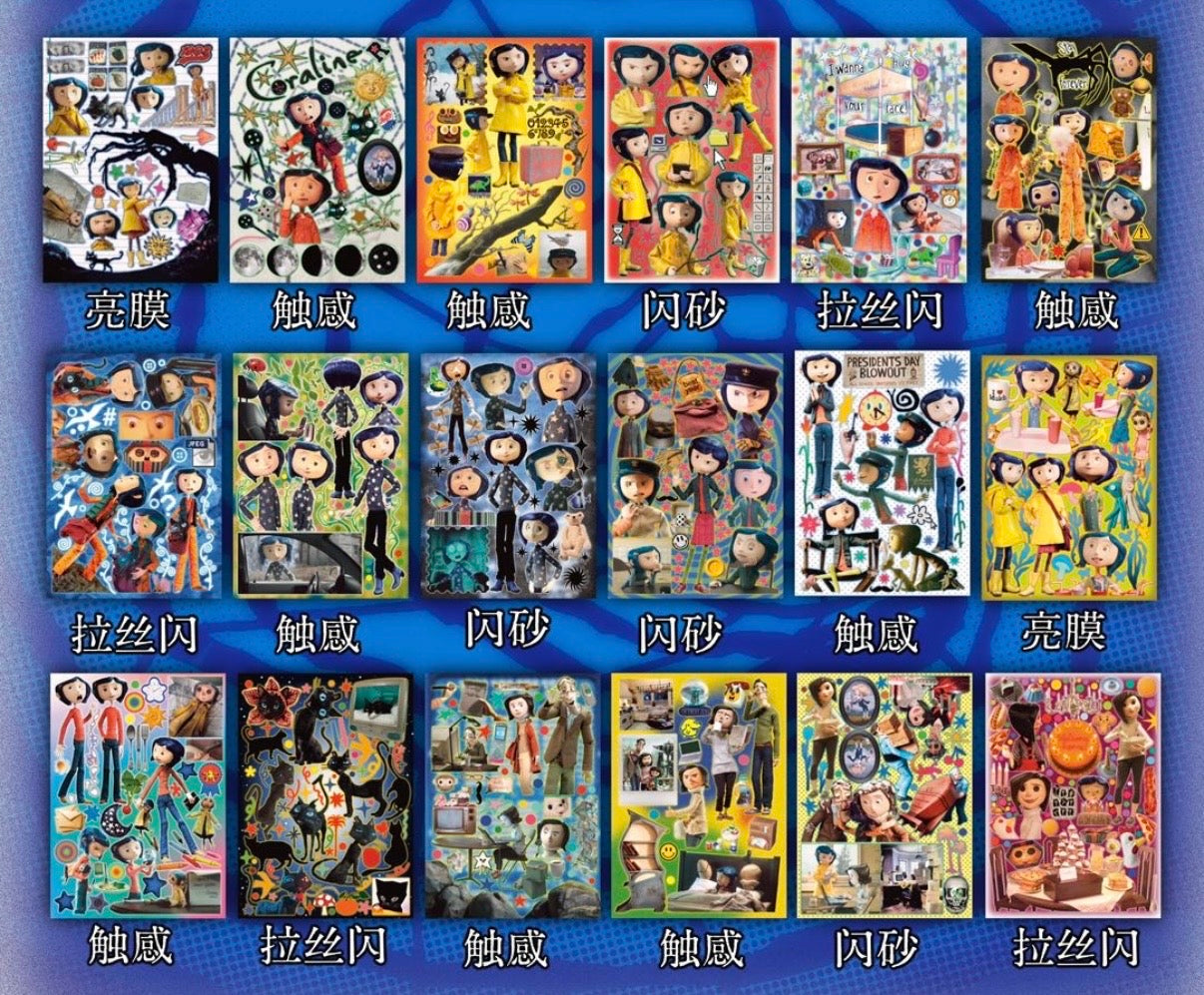 【Pre-Order】45Pages Coraline Sticker Book