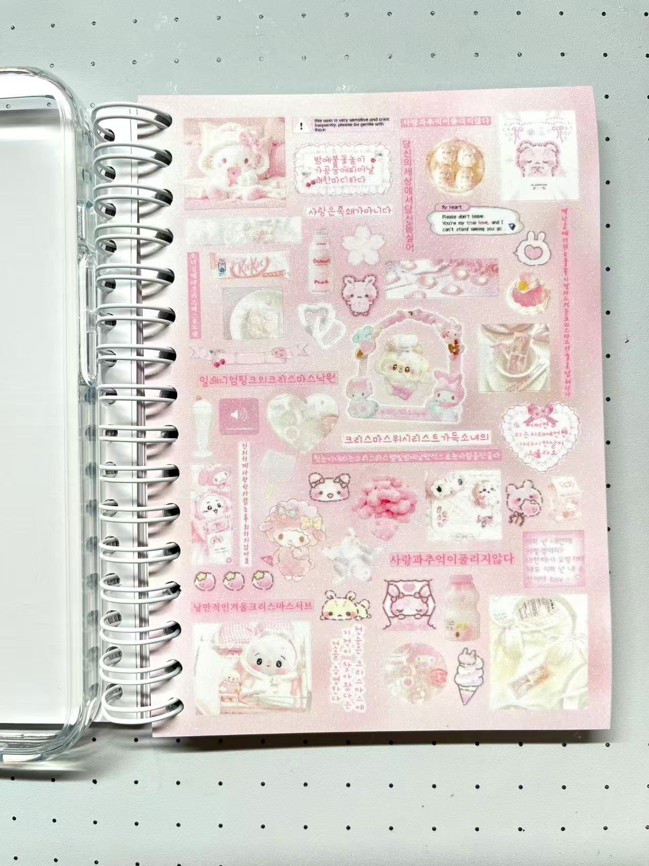 【Limited Edition 11】Cream Fantasia Sticker Book Handmade Sticker Phone Case