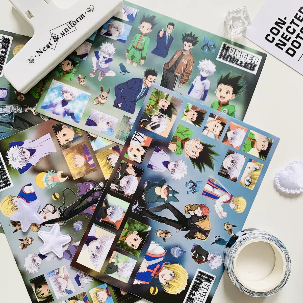 8 Sheets HUNTER×HUNTER Stickers