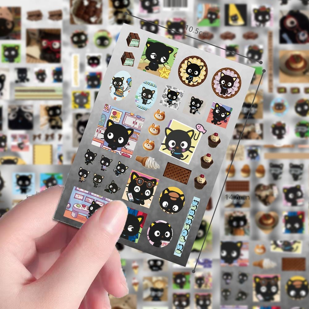 8 Sheets Chococat Stickers