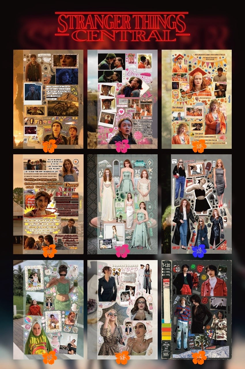 【Pre-Order】30Pages Stranger Things Sticker Book Vol.2