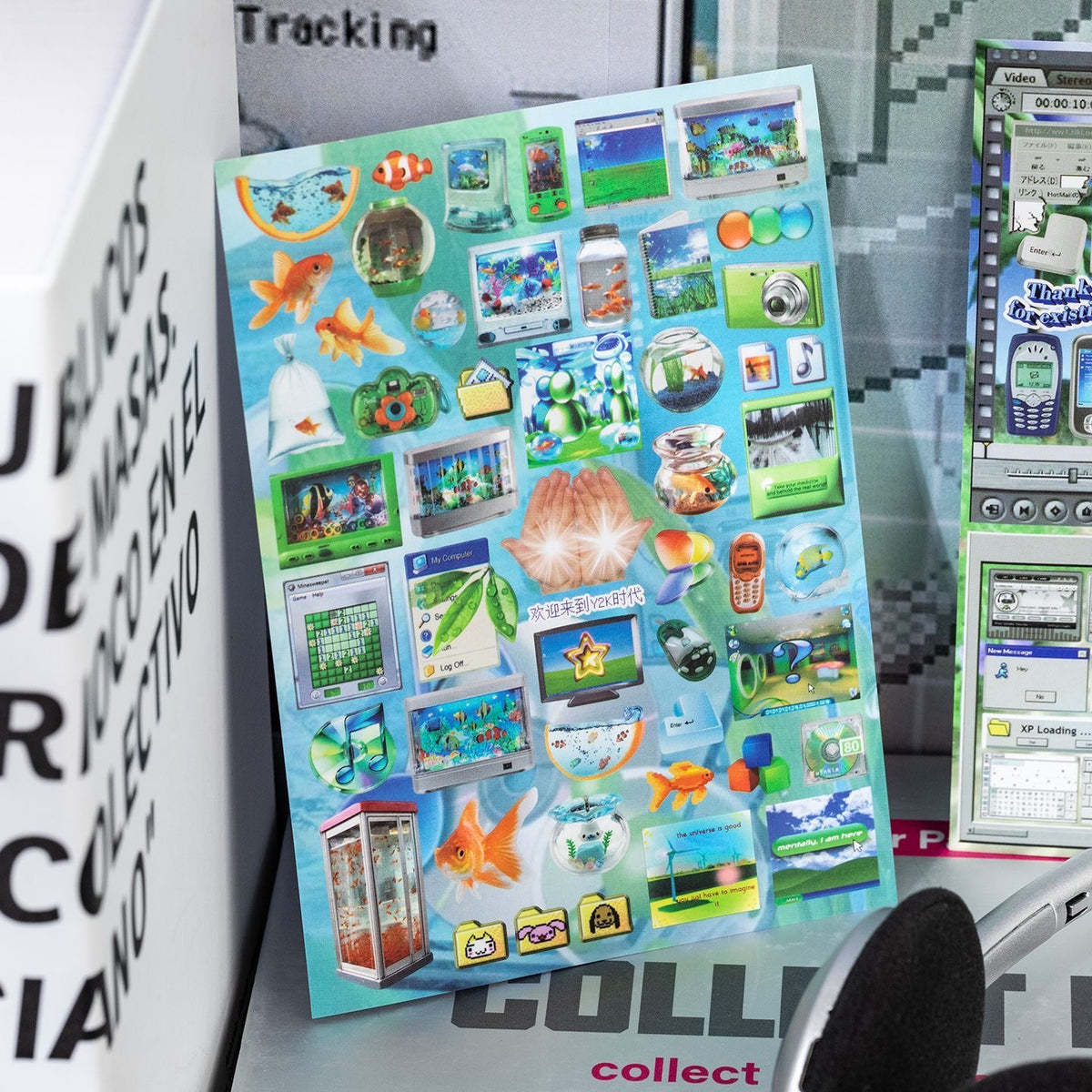 Epoch Of Blur Sticker Book