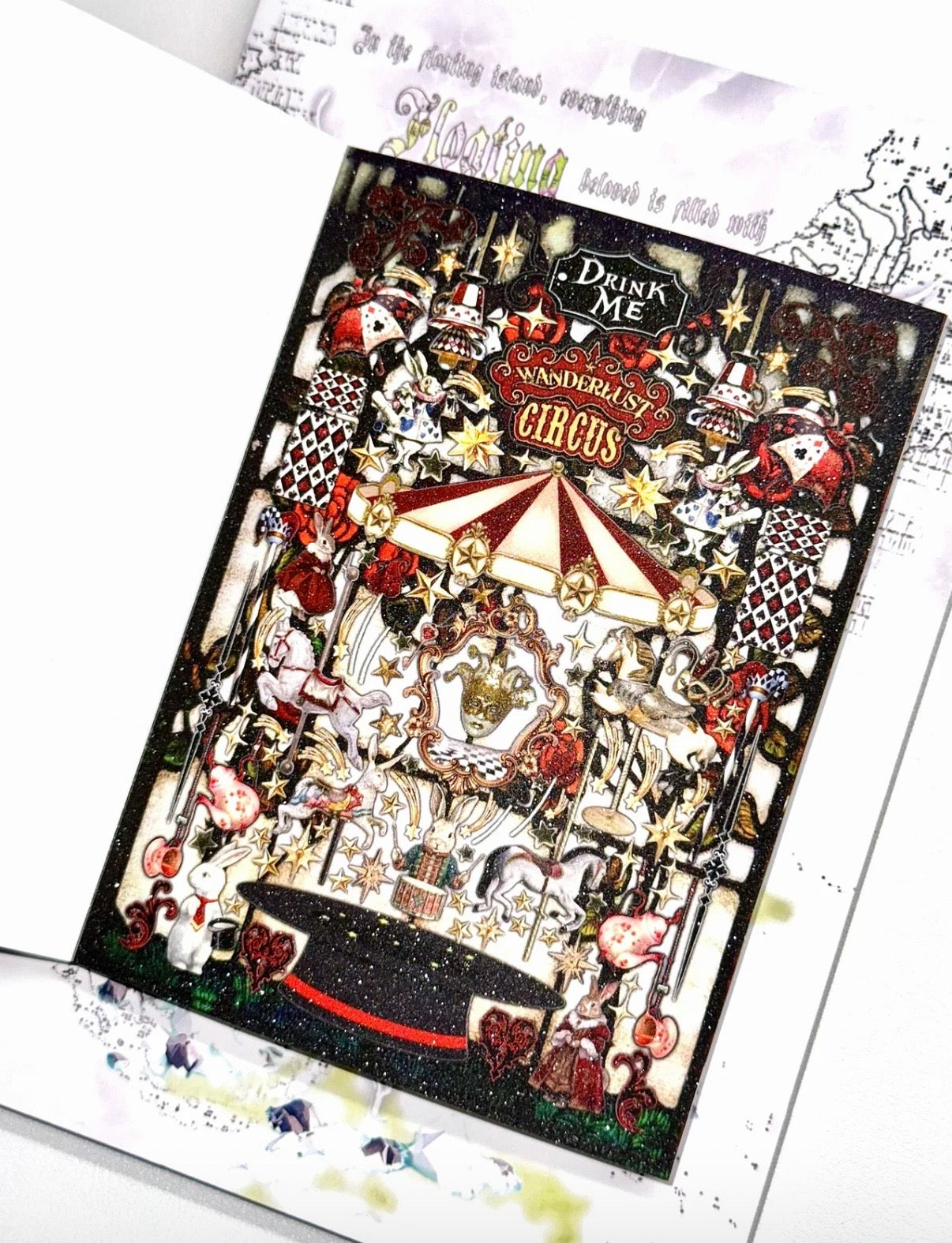 【Pre-Order】40Pages Floating Island Sticker Book
