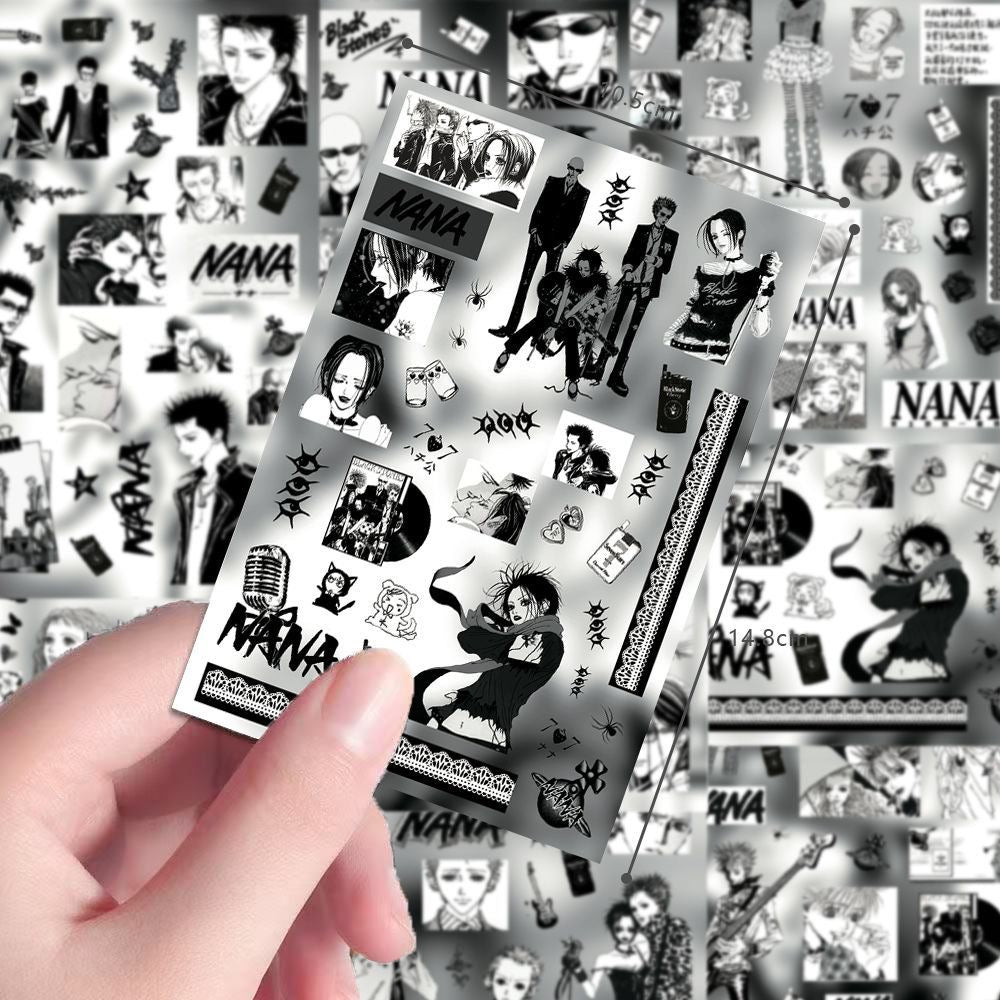 8 Sheets NANA‌ Stickers
