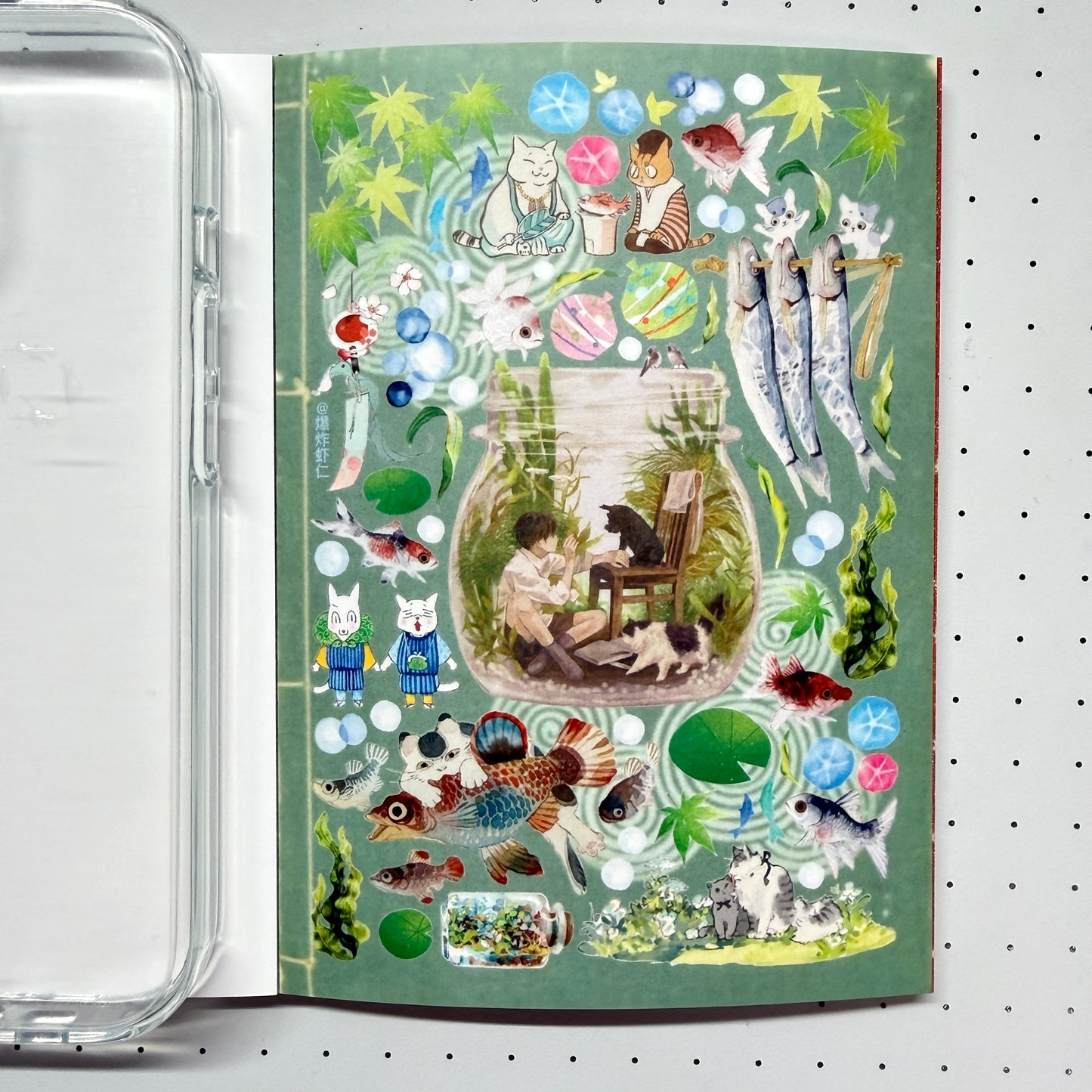 【Limited Edition 13】Soul Resonance Sticker Book Handmade Sticker Phone Case