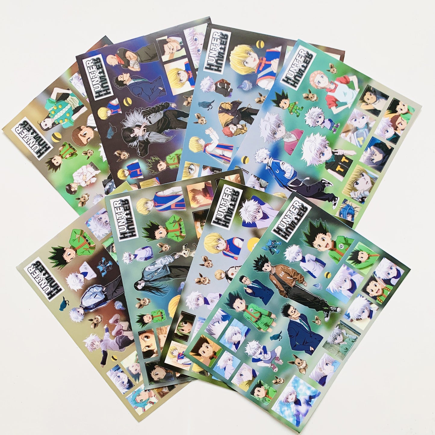 8 Sheets HUNTER×HUNTER Stickers
