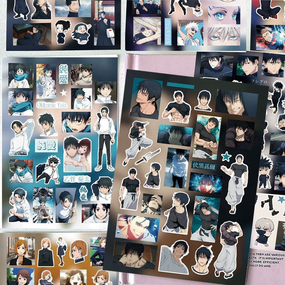 8 Sheets Jujutsu Kaisen‌ Stickers