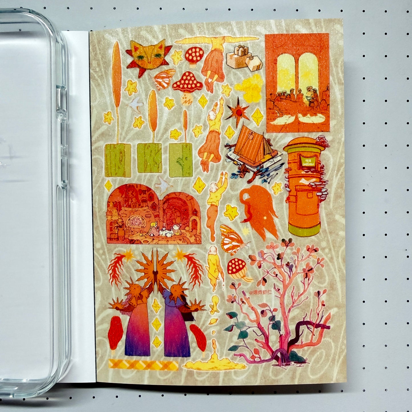 【Limited Edition 13】Soul Resonance Sticker Book Handmade Sticker Phone Case