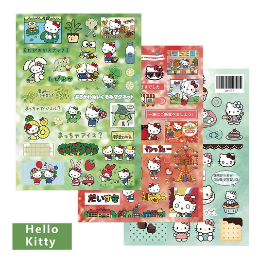 8 Sheets Kitty Stickers