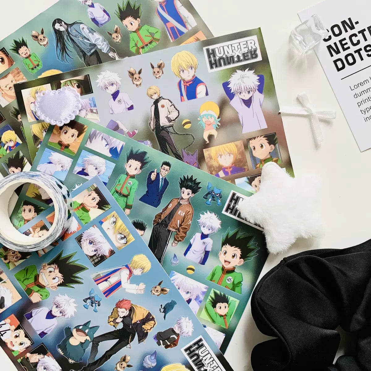 8 Sheets HUNTER×HUNTER Stickers