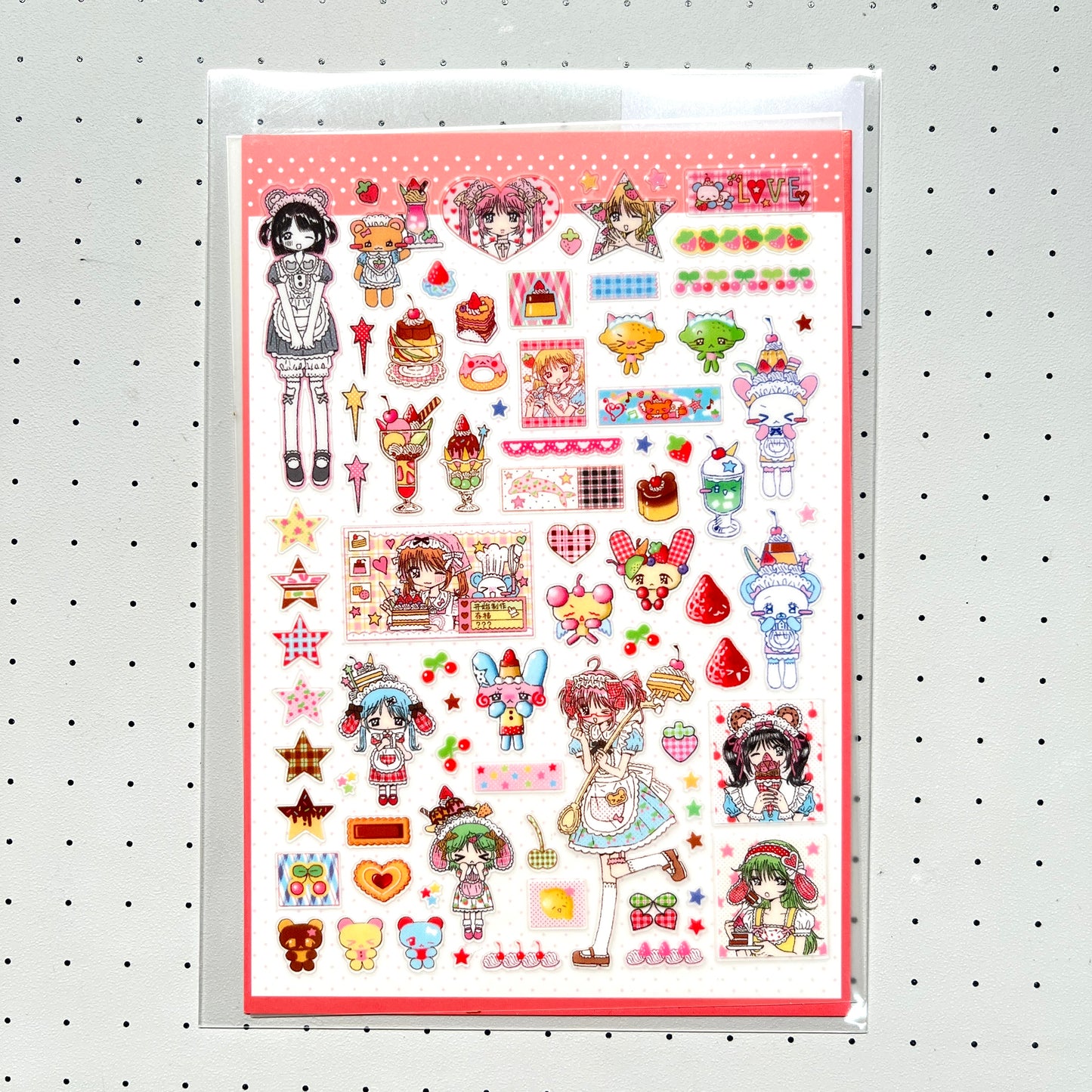 Lovely Girl Cute Sticker Sheets