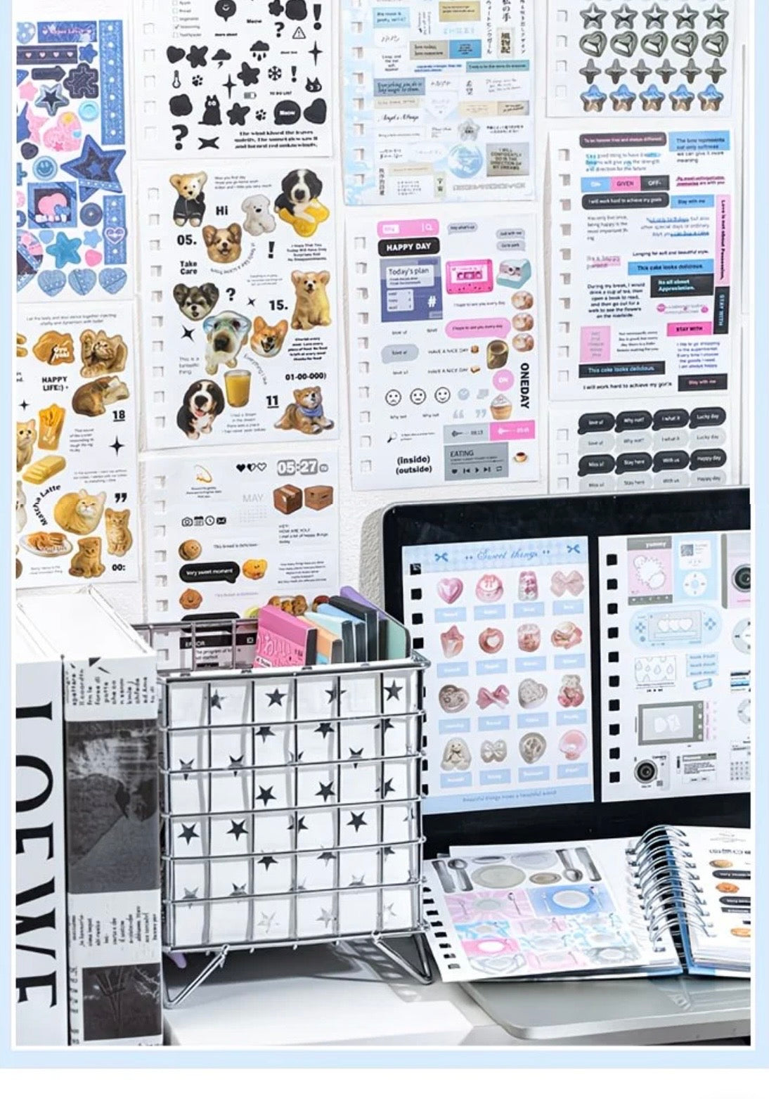 60Pages Fragments Of Time Sticker Book