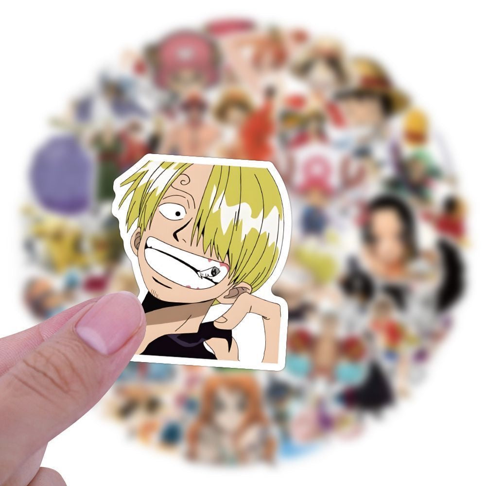 50Pcs One Piece Stickers