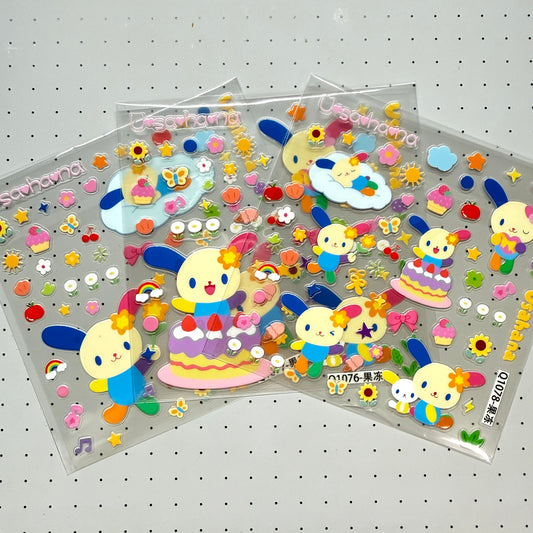 Usahana Transfer Sticker Set Of 3