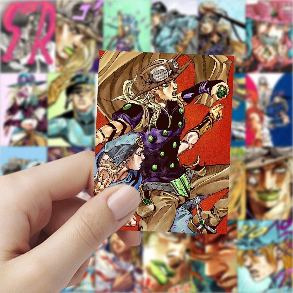 60Pcs JoJo's Bizarre Adventure Steel Ball Run Stickers