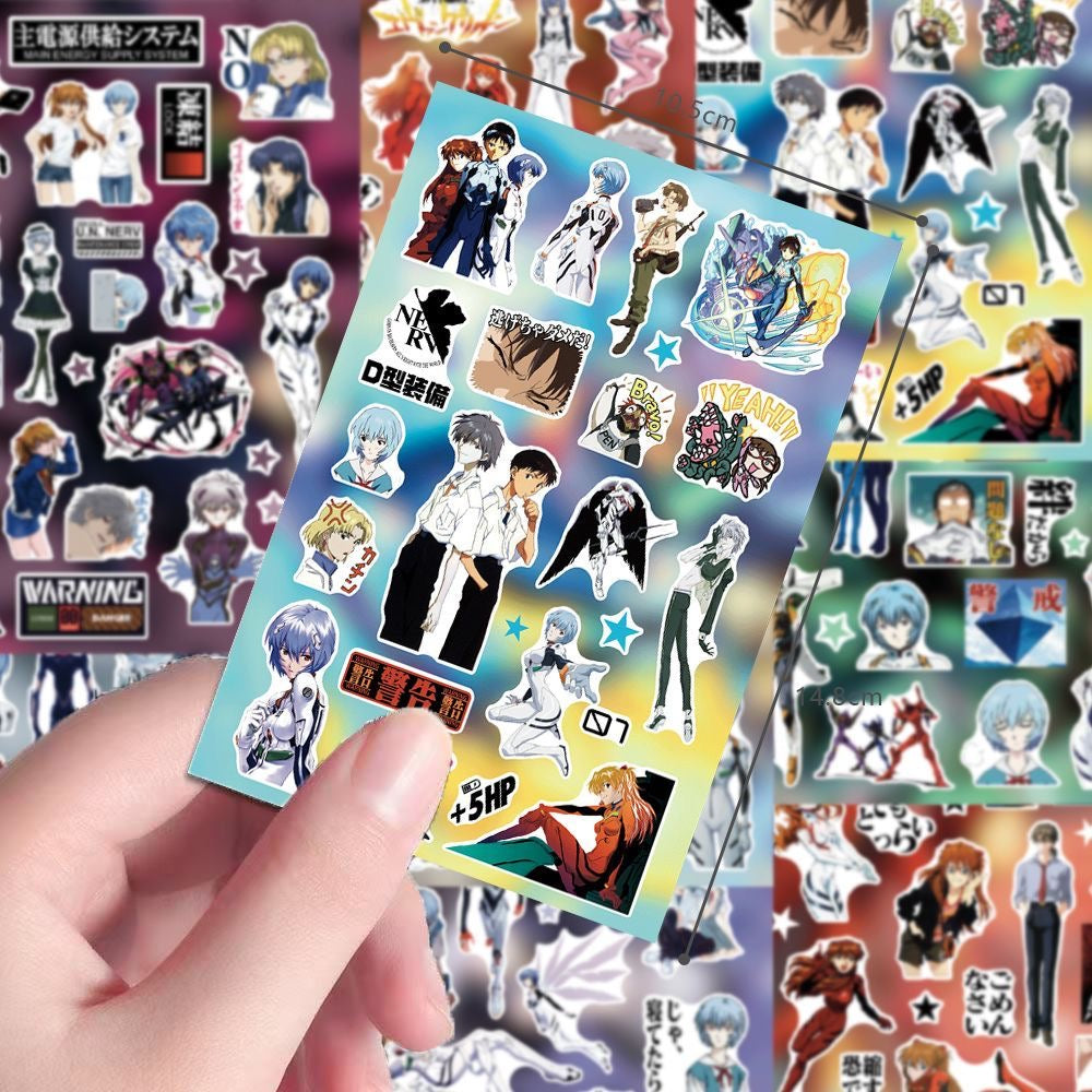 8 Sheets ‌EVA Stickers