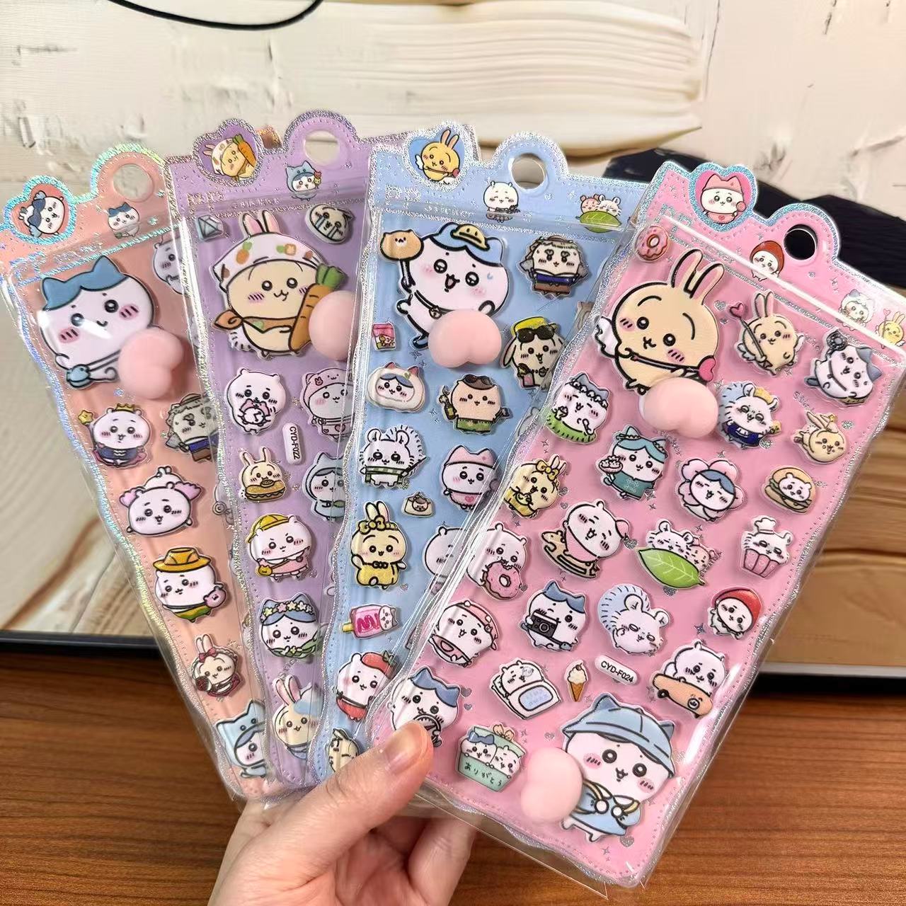 Chiikawa Bubble cotton 3D stickers