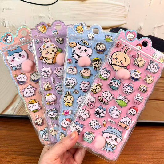 Chiikawa Bubble cotton 3D stickers