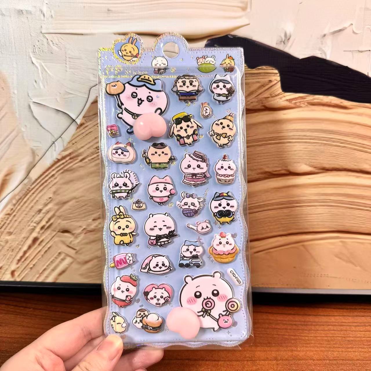 Chiikawa Bubble cotton 3D stickers