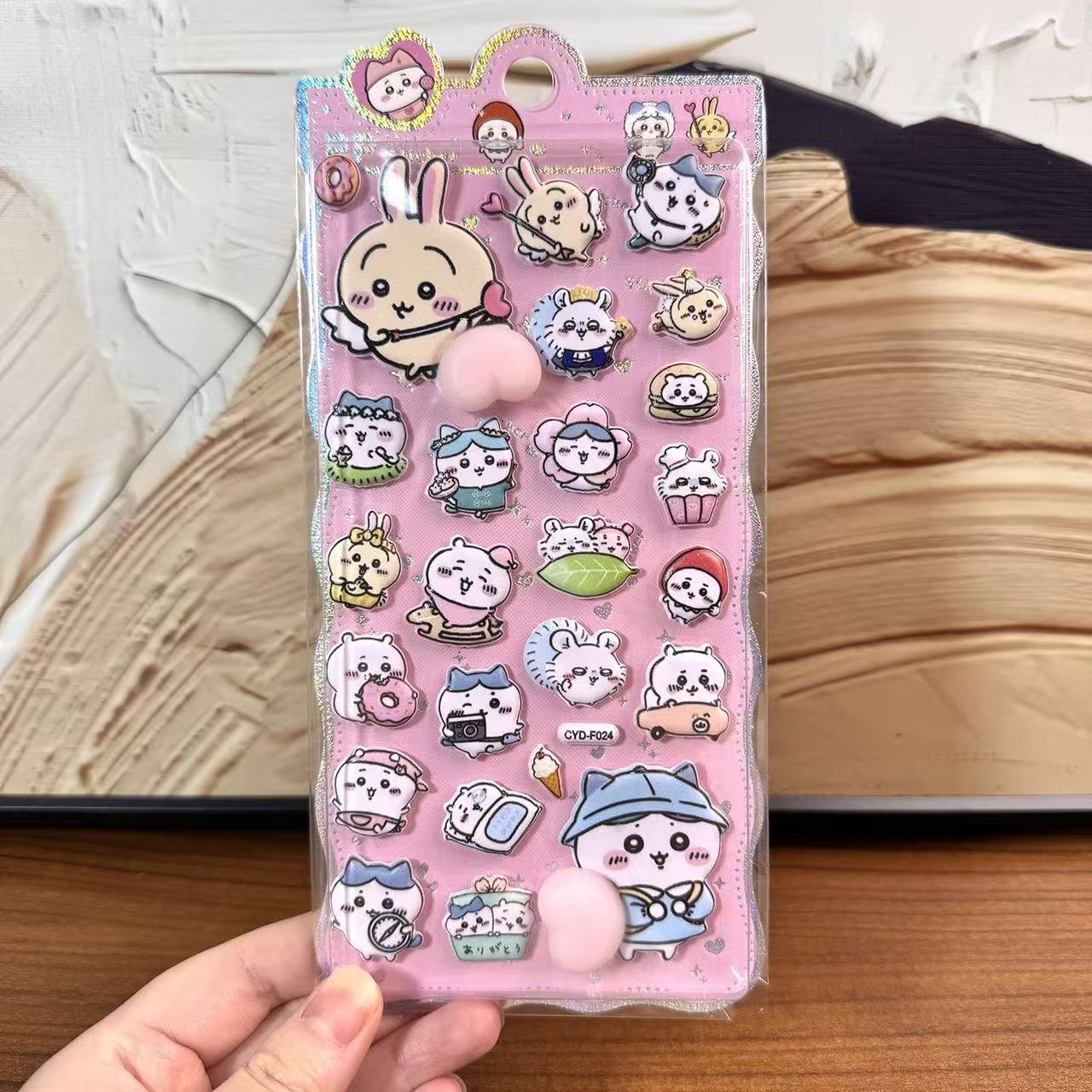 Chiikawa Bubble cotton 3D stickers