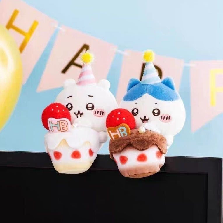 Chiikawa Cute Cake Birthday Style Pendant