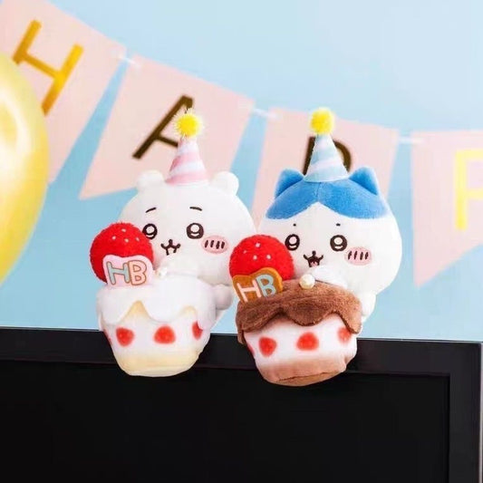 Chiikawa Cute Cake Birthday Style Pendant