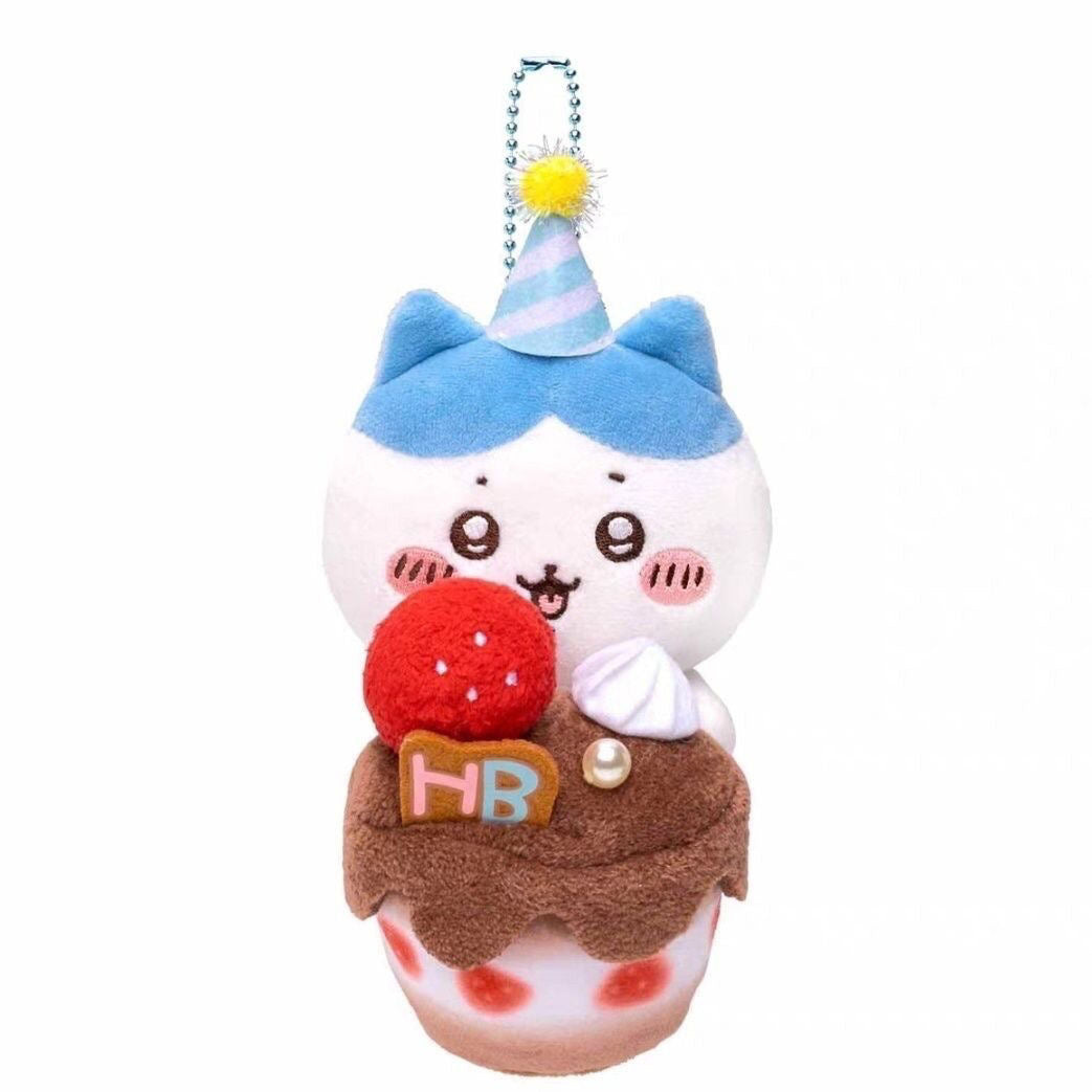 Chiikawa Cute Cake Birthday Style Pendant