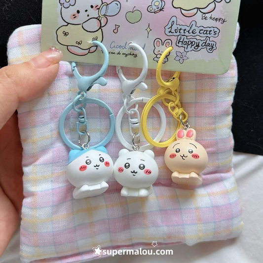 Chiikawa Doll keychain Set of 3