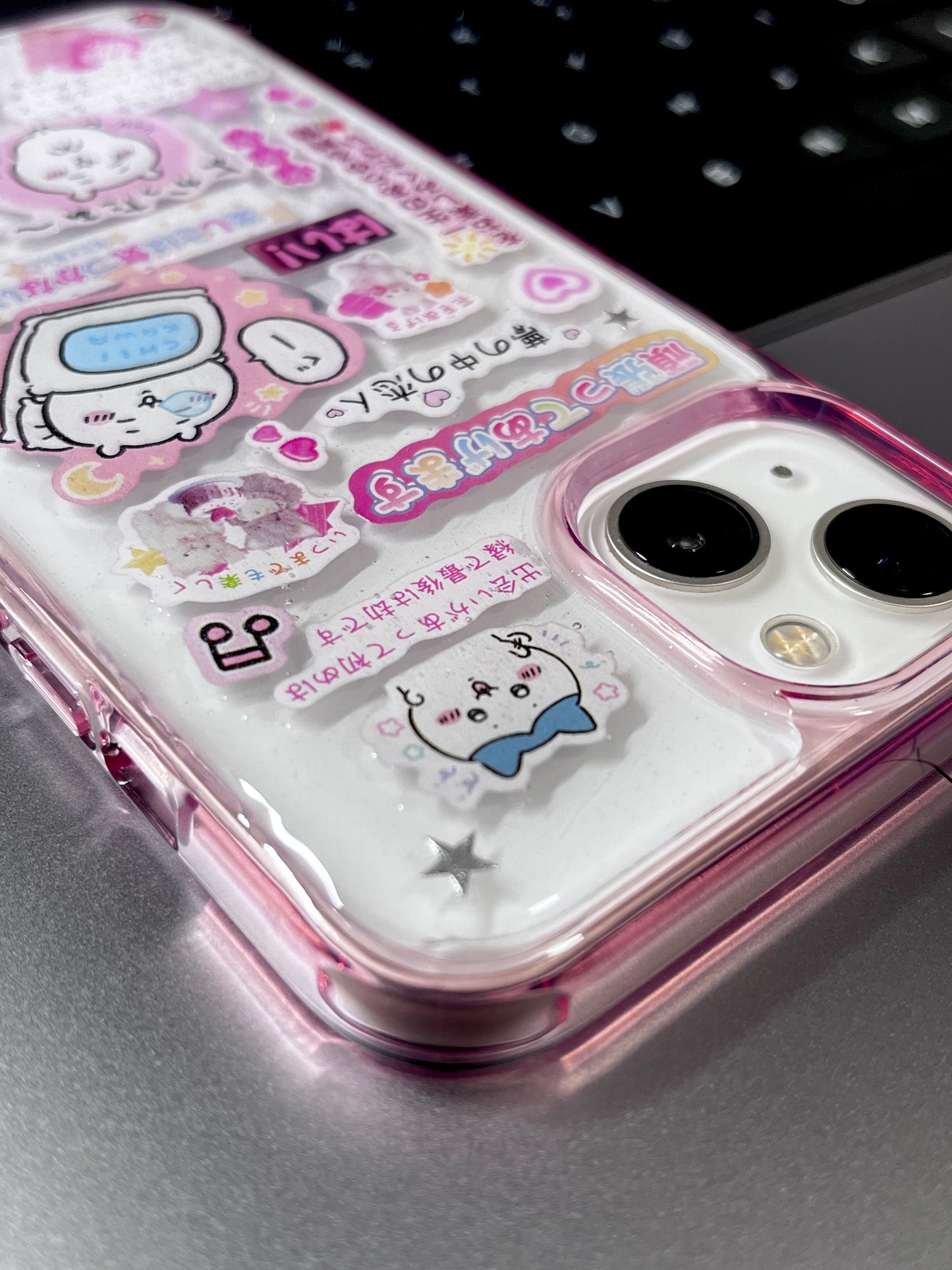 Chiikawa Handmade Dispensing Sticker iPhone Case Samsung Case