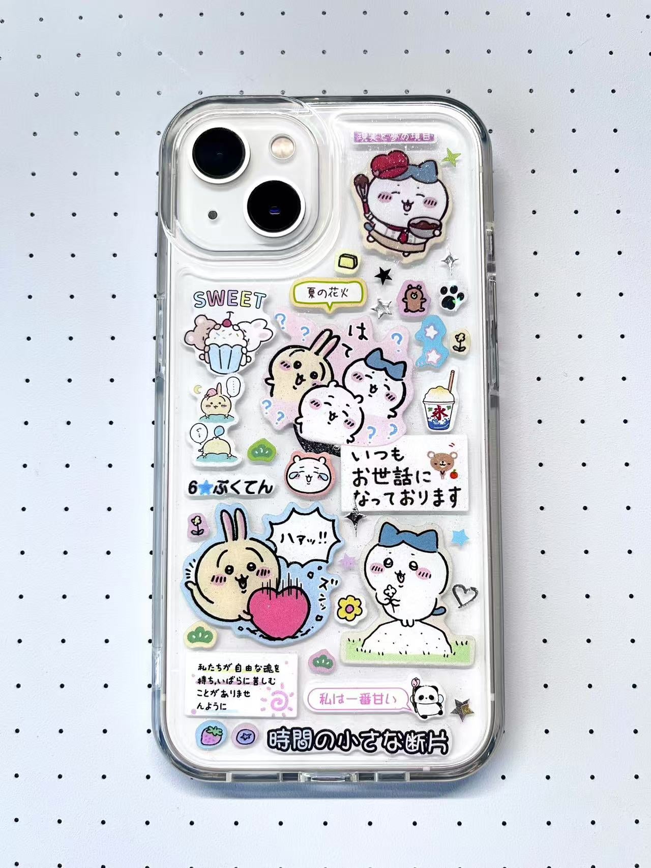 Chiikawa Handmade Sticker iPhone Case Samsung Case C&D