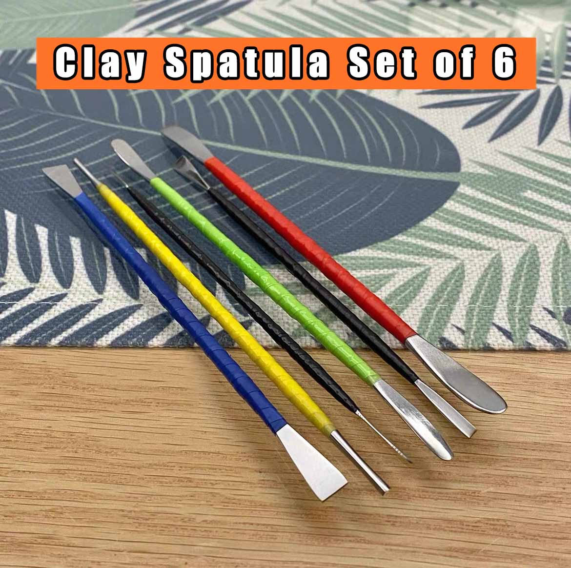 Clay Spatula Set of 6