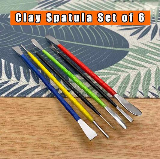 Clay Spatula Set of 6