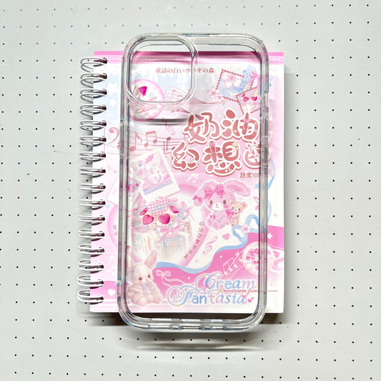 【Limited Edition 11】Cream Fantasia Sticker Book Handmade Sticker Phone Case